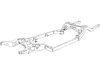 Ford FOAZ5D021B Gusset Assembly Frame #4 C/Mb