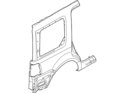 Ford 5L7Z-7827840-AA Panel - Quarter - Outer