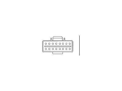 Ford 3U2Z-14S411-XUA Wire Assembly