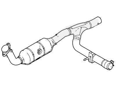 Lincoln Catalytic Converter - 8L3Z-5E212-S