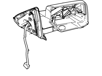 Ford 9L7Z-17683-AA Mirror Assembly - Rear View Outer