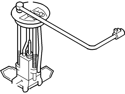 Ford 2L1Z-9H307-BF Sender And Pump Assembly