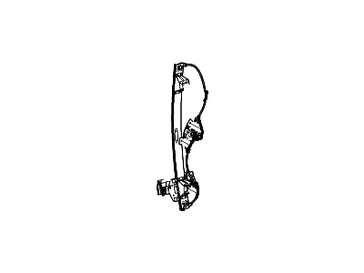 Lincoln Mark LT Window Regulator - 6L3Z-1827000-BA