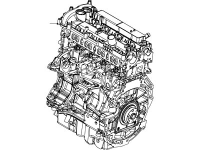 Ford CT4Z-6006-B Service Engine Assembly