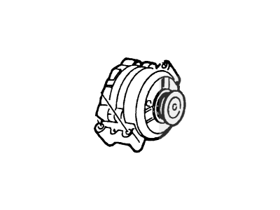 Ford XL3Z-10346-AARM Alternator Assembly