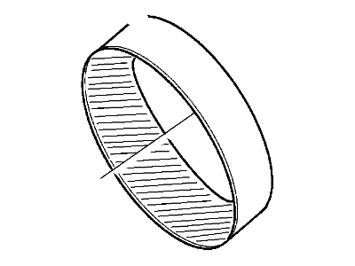 Ford 3C3Z7A153BA Ring Gear