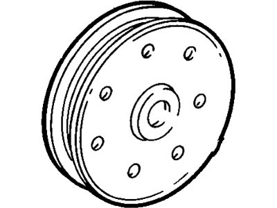 Ford YS4Z-3A733-CA Pulley