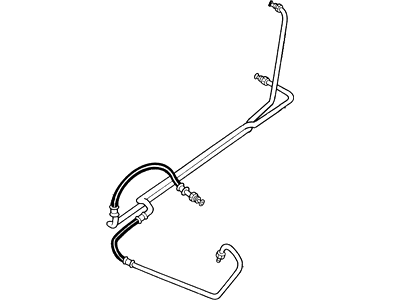 Mercury Mystique Automatic Transmission Oil Cooler Line - XS2Z-7A031-FA