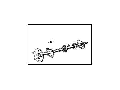 1980 Ford F-250 Axle Shaft - E6UZ4234A