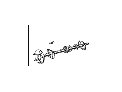 1982 Ford F-350 Axle Shaft - E7UZ-4234-D