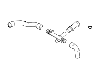 Ford 3W4Z-8260-AA Hose Assembly