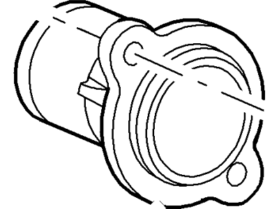 2002 Lincoln Navigator Thermostat Housing - XL1Z-8592-CB