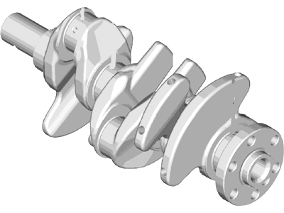 Ford EcoSport Crankshaft - H6BZ-6303-B