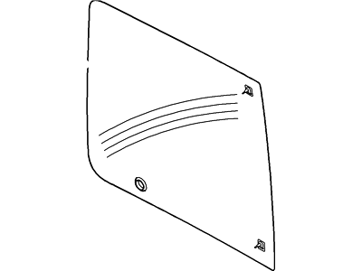 Ford DT1Z-6142006-S Glass - Back Window