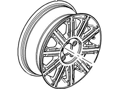 2009 Lincoln Town Car Spare Wheel - 6W1Z-1007-A