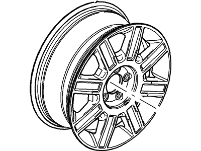 Ford 6W1Z-1007-C Wheel Assembly