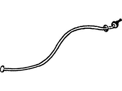 1998 Mercury Sable Hood Cable - F6DZ-16916-AA