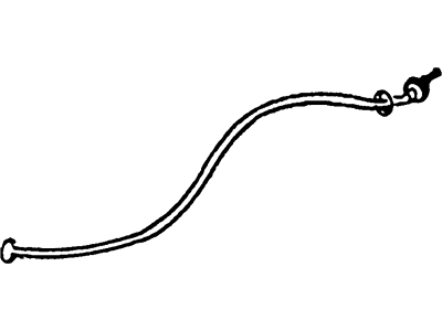 Ford Taurus Hood Cable - F6DZ-16916-AA