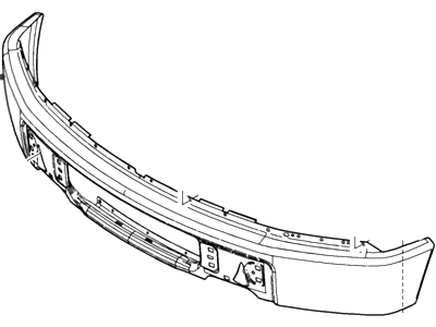 Ford 9L3Z-17757-CPTM Bumper Assembly - Front