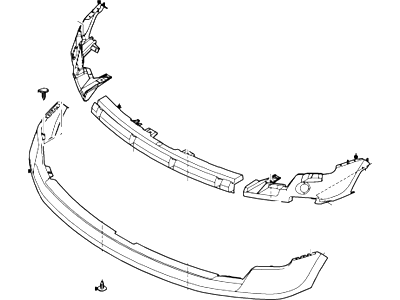 2011 Lincoln Mark LT Bumper - 9L3Z-17D957-ACP