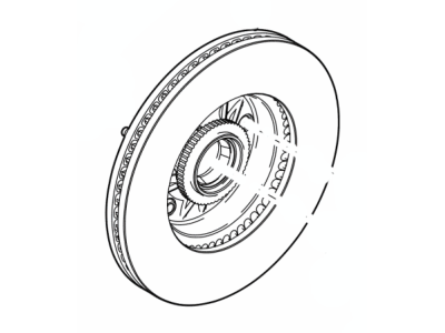 Ford G2MZ-1V102-HA Hub And Disc Assembly