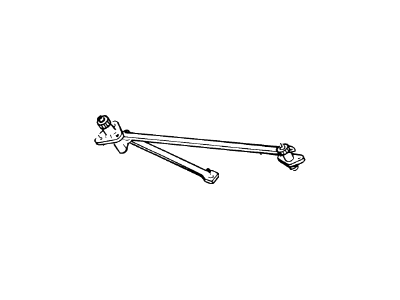 Ford F4ZZ-17566-A Arm And Pivot Shaft Assembly