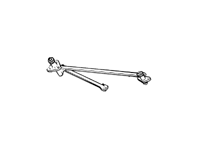 Ford Mustang Wiper Pivot - F4ZZ-17566-A