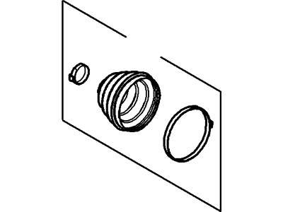 Lincoln CV Boot - 9L1Z-4A331-B