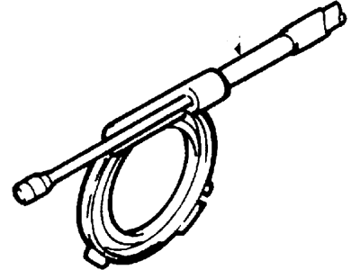 Ford Speedometer Cable - YS4Z-9A825-DA