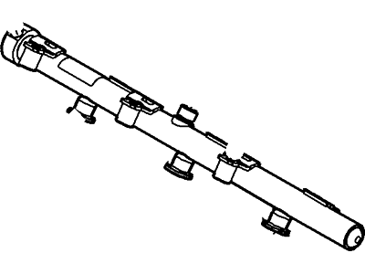 Ford Police Interceptor Sedan Fuel Rail - BA5Z-9D280-B