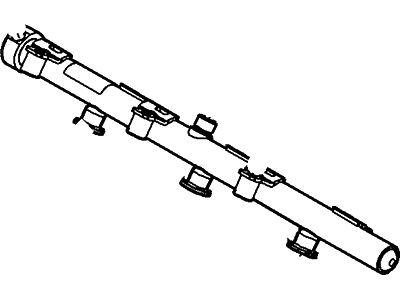 2014 Ford Explorer Fuel Rail - BA5Z-9D280-B