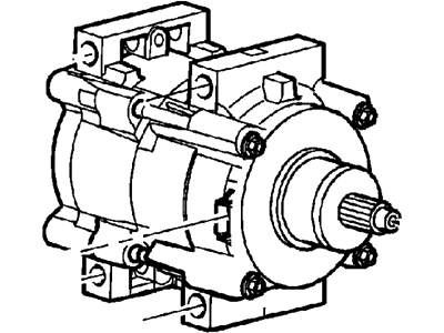 2004 Ford Ranger A/C Compressor - G2MZ-19V703-Y