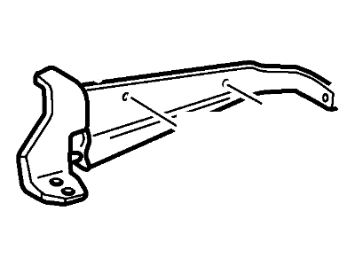 F8OZ-9723-AA Ford Bracket Illustration 1 of 1