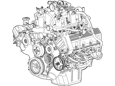 Ford 3L2Z-6007-BA Engine Assembly