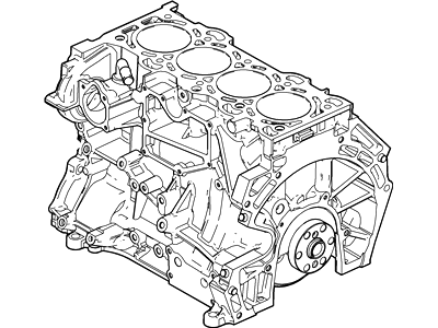 Ford 7S4Z-6009-A Cylinder Assy - Short Block