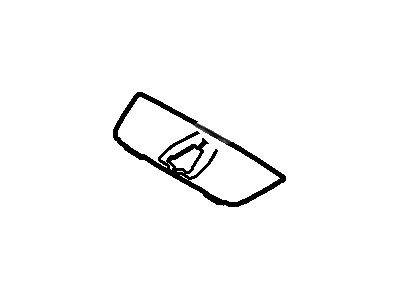 Ford BB5Z-7842624-AB Trim Assembly - Back Panel