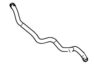 Lincoln MKZ Cooling Hose - 7H6Z-18472-A