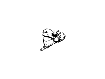 Ford BH6Z-8A080-B Tank Assembly - Radiator Overflow