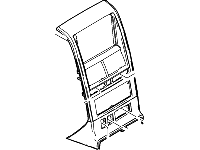 Ford 6L2Z-7804302-LAB Panel Assy - Instrument Trim