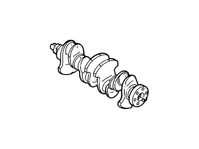 Ford Aspire Crankshaft - F4BZ-6V303-ARM