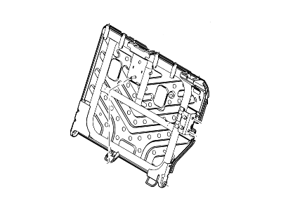 Ford 5L8Z-78624A09-AAB Bezel - Seat Back Latch Handle