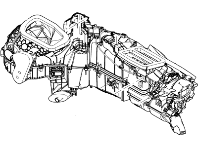 Ford F-350 Super Duty Blower Motor - BC3Z-18456-C