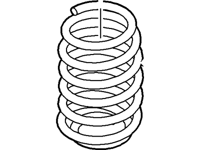 Ford 8H6Z-5560-B Spring - Rear