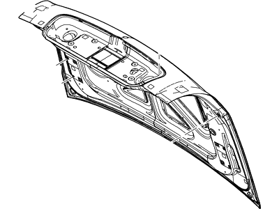 Ford 4W1Z-5440110-AA Door Assembly - Luggage Compartment