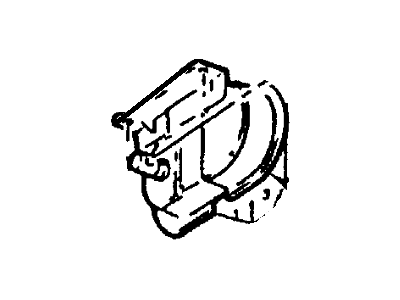 Ford F75Z-1A131-DA Spare Wheel Mounting