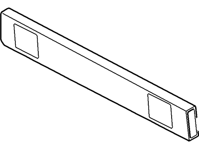 2001 Ford Mustang Bumper - 1R3Z-17757-AACP