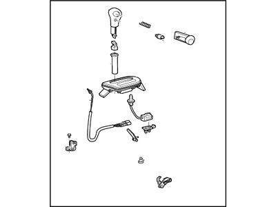 Ford 3W7Z-7210-AB Lever - Gear Shift