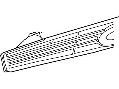 2001 Ford Focus Side Marker Light - YS4Z-13200-BACP