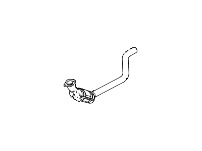 2001 Lincoln LS Catalytic Converter - XW4Z-5E212-CZ