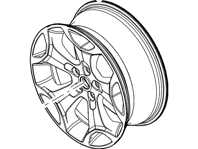 Ford AG1Z-1007-B Wheel Assembly